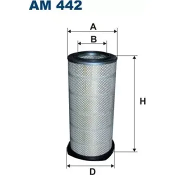 Filtr do auta FILTRON Vzduchový filtr AM 442
