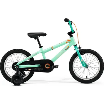 Dětské kolo MERIDA MATTS J.16 - 16 Silk Teal(Warm Red)