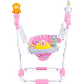 Dětské zboží Chipolino dětské houpátko a herní centrum Macarena růžové