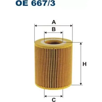 Olejový filtr FILTRON Olejový filtr OE 667/3