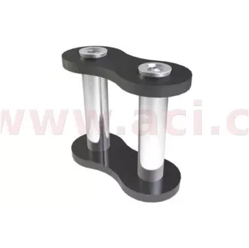 Řetězová sada pro motocykl řetězová spojka 525ECX, ČZ - ČR (barva černá, nýtovací, typ RIVET)