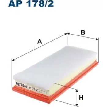 Vzduchový filtr FILTRON Vzduchový filtr AP 178/2