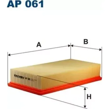 Vzduchový filtr FILTRON Vzduchový filtr AP 061