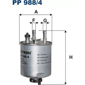 Palivový filtr FILTRON Palivový filtr PP 988/4