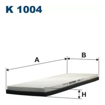 Kabinový filtr FILTRON Kabinový filtr K 1004