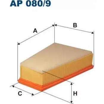 Vzduchový filtr FILTRON Vzduchový filtr AP 080/9