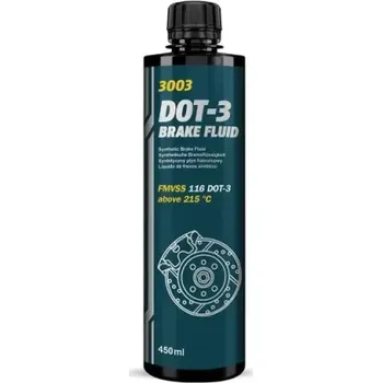 Brzdová kapalina MANNOL Brzdová kapalina DOT 3 450ml