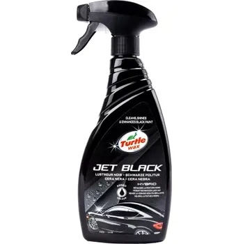 Autokosmetika Turtle Wax Jet Black Spray Polish Hybrid 500ml