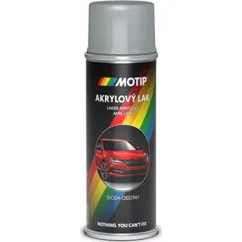 Silikonový sprej MOTIP Škoda šedá jinovatka (L107) 200ml