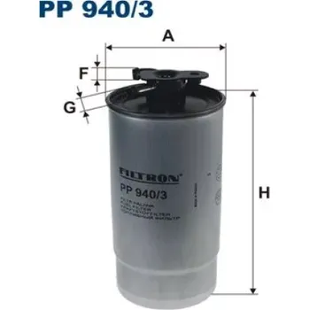 Palivový filtr FILTRON Palivový filtr PP 940/3