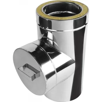 Komín PRODMAX 450/550 Čistící díl s víčkem /0,6mm nerez