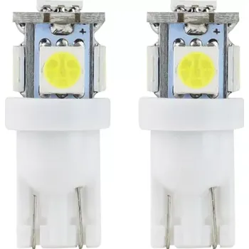 Autodoplněk AMIO LED žárovky STANDARD T10 W5W 5xSMD 5050 12V