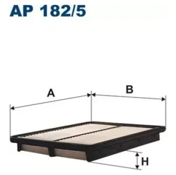 Vzduchový filtr FILTRON Vzduchový filtr AP 182/5