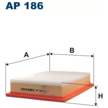 Vzduchový filtr FILTRON Vzduchový filtr AP 186
