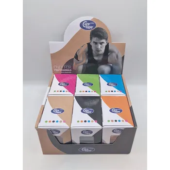 Tejpovací páska CureTape® Sports - 5cm x 5m, balení 6ks mix barev