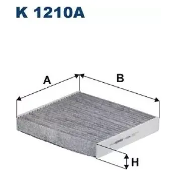 Kabinový filtr FILTRON Kabinový filtr K 1210A