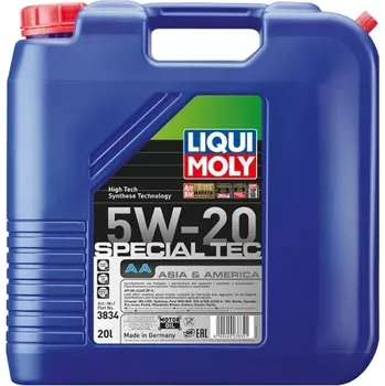 Motorový olej LIQUI MOLY 3834 LEICHTLAUF SPECIAL AA 5W-20 - 20L