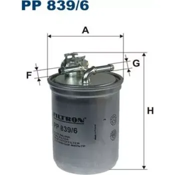 Palivový filtr FILTRON Palivový filtr PP 839/6