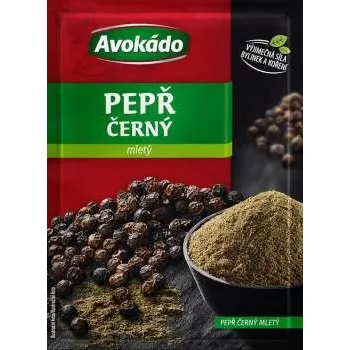 Koření Pepř černý - mletý, 20 g