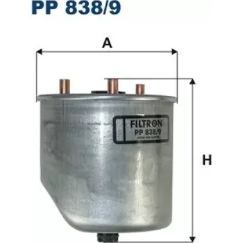 Palivový filtr FILTRON Palivový filtr PP 838/9
