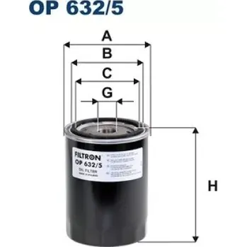 Filtr do auta FILTRON Olejový filtr OP 632/5