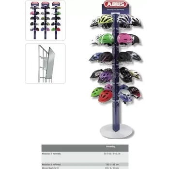 prezentační stojan Modular II pro cyklo přilby ABUS