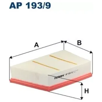 Vzduchový filtr FILTRON Vzduchový filtr AP 193/9