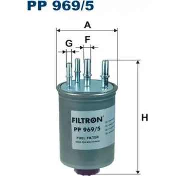Palivový filtr FILTRON Palivový filtr PP 969/5