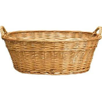Koš na prádlo Proutěný koš oválný 50 cm