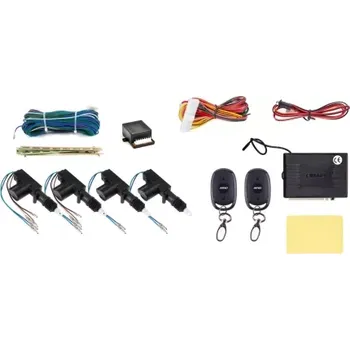 Centrální zámek AMIO sada centrálního zamykání s dálkovými ovladači / 2 Master + 2 Slave