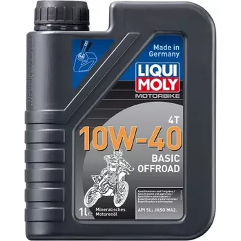 Motorový olej LIQUI MOLY 3059 MOTOROVÝ OLEJ MOTORBICE 4T 10W-40 BASIC OFFROAD - 1L