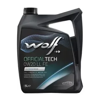 Motorový olej WOLF OFFICIALTECH 0W-20 LL FE 5L