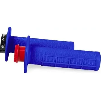 grip gripy lock-on R20 Half Waffle, RTECH (modré, 1 pár)