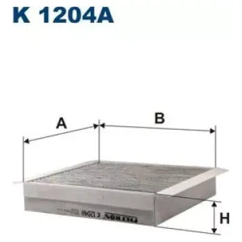 Kabinový filtr FILTRON Kabinový filtr K 1204A