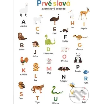 Doplněk ke knize Rapotačky plagát Prvé slová - Zvieratková abeceda - Cingy Lingy Cingy Lingy