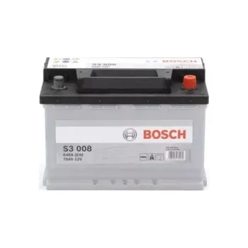 Autobaterie Bosch S3 12V 70Ah 640A 0 092 S30 080