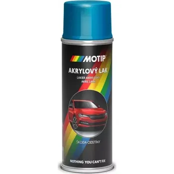 Silikonový sprej MOTIP Škoda mořská modrá metalická 200ml