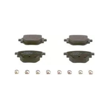 Brzdová destička BOSCH Sada brzdových doštiček, kotouč. brzda 0 986 424 988