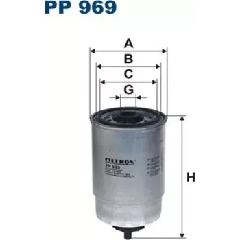 Palivový filtr FILTRON Palivový filtr PP 969