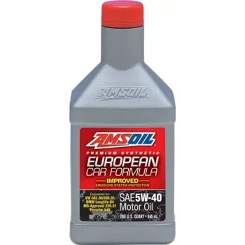 Motorový olej AMSOIL European Car Formula 5W-40 Improved ESP Synthetic Motor Oil 1 Quart / 946ML