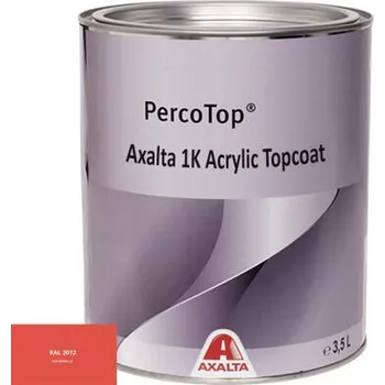 barva na kov Akrylátová 1K barva Axalta RAL 2012 5°lesku stupeň lesku Polomat