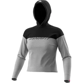 Pánská mikina Mikina Dynafit 24/7 Drirelease Hoody W alloy black out 2024 Barva: černá / šedá, Velikost: M