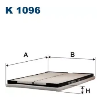 Kabinový filtr FILTRON Kabinový filtr K 1096