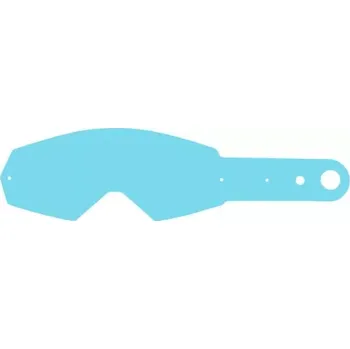 Příslušenství k helmě na motorku strhávací fólii plexi pro brýle OAKLEY řady MAYHEM, Q-TECH (10 vrstev v balení, čiré)