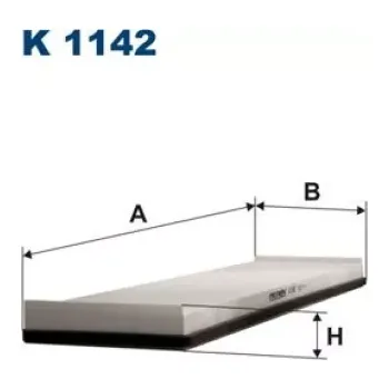 Kabinový filtr FILTRON Kabinový filtr K 1142