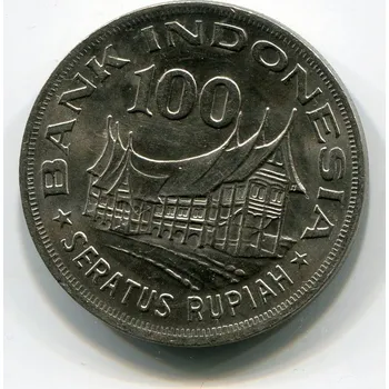 INDONÉSIE. 100 rupiah 1978. KM-42