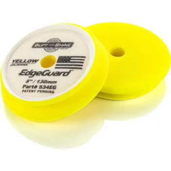 Buff and Shine EdgeGuard Yellow (Polishing) - lehce korekční leštící kotouč 125/150mm