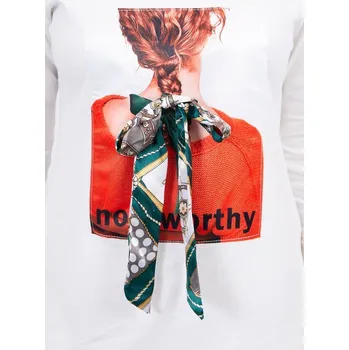 Dámské šaty Pozoruhodné 3D grafické šaty v barvě ecru UNI