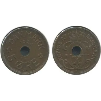 Sběratelství DÁNSKO. 5 öre 1928. KM-828.2
