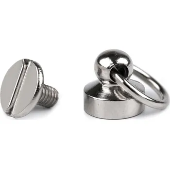 Nýt Sedlářský nýt šroubovací s kroužkem Ø8 mm, malé, 1 nikl